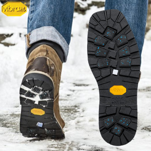 Italian Imported Vibram Weber Ice-Soled Full-Soled Winter Snow Sports and Leisure Shoes and Boots for Shoe Repair and Replacement Shoe Materials