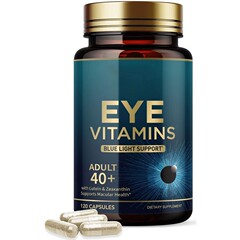 现货供应TK亚马爆款销眼部维生素胶囊eye vitamins capsules120粒