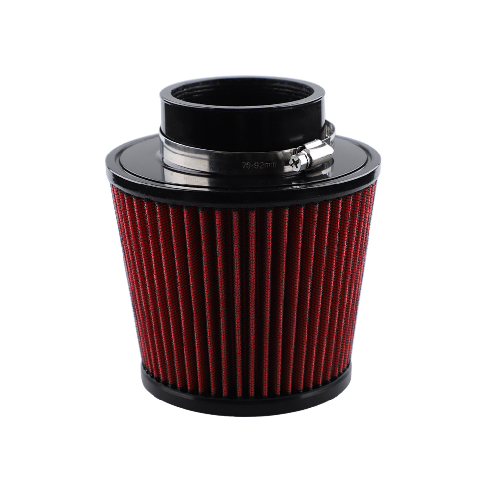 Cross-Border Hot-Selling Car Modified Air Filter Mushroom Head Air Filter 76mm