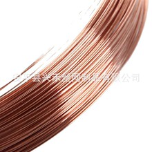现货无磁铜包钢线材紫铜线退火软铜丝裸铜线0.07-1.0mm铜丝线
