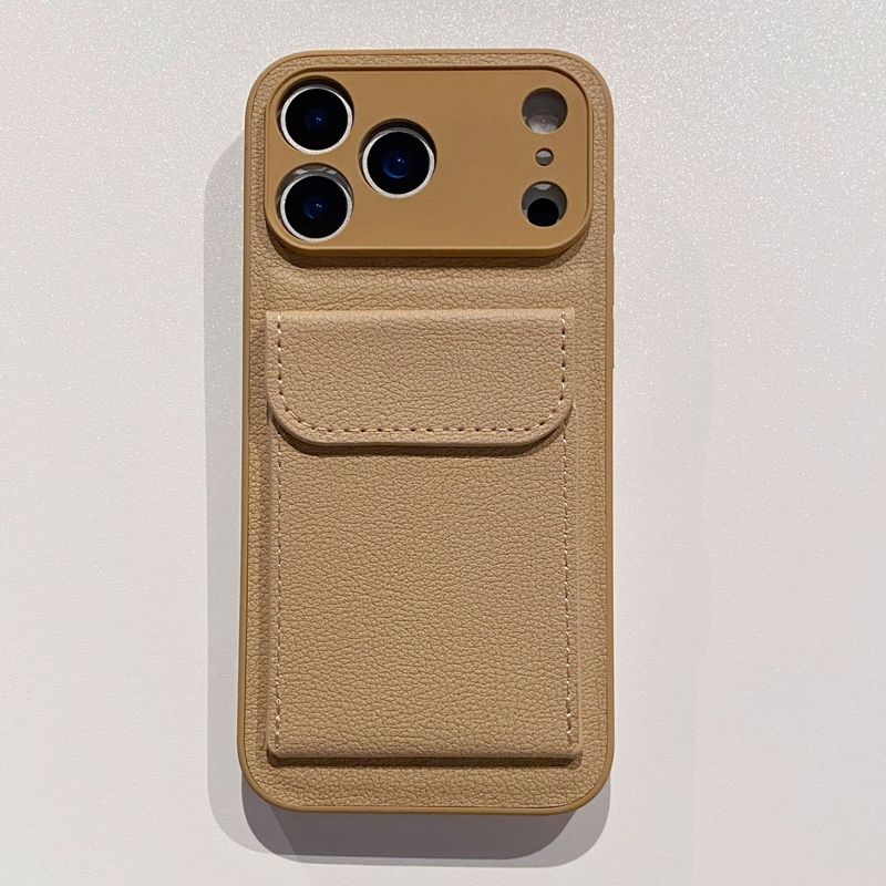 卡包可支架适用苹果17手机壳iphone15pm简约13/14外贸全包保护套|undefined