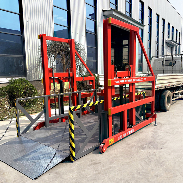 Mobile loading platform warehousing logistics electric lift…