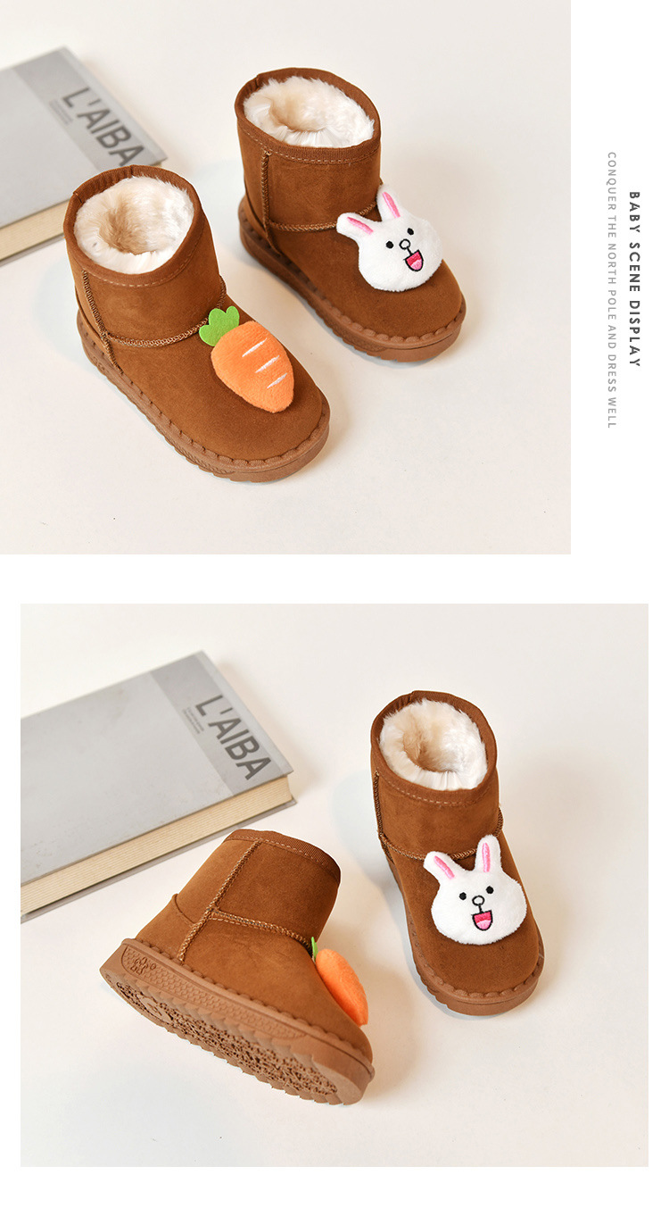 Botas de neve infantis para meninos e meninas botas de inverno_voghion.com