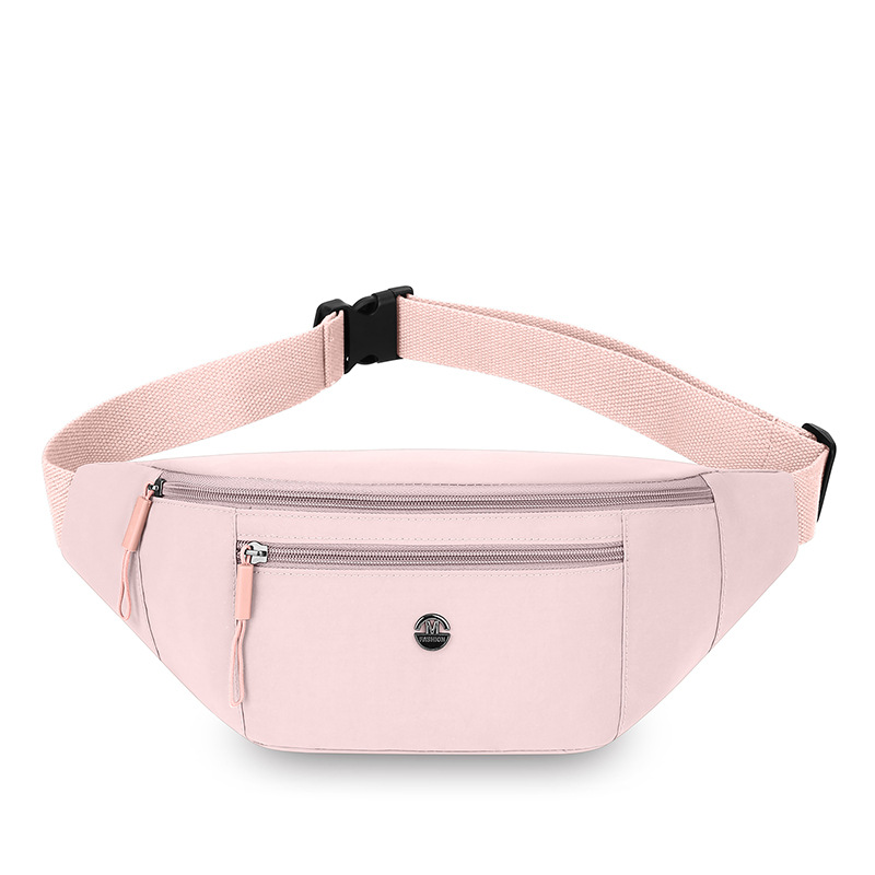 Nuevo bolso de pecho de moda de salida deportiva para mujer, bolso de bolsillo portátil casual ligero y versátil, bolso de mensajero de un solo hombro de viajero simple