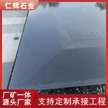 进口黑金沙花岗岩水池水景石材 仁辉石业 黑金沙