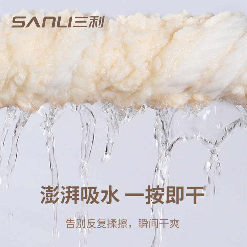 三利毛巾雲朵格毛巾洗臉巾金龜絨吸水不易掉毛包邊洗澡巾跨境面巾