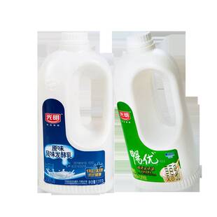 光明原味大桶酸奶g*/桶畅优风味发酵乳原味酸奶网红早批发食品酒-阿里巴巴