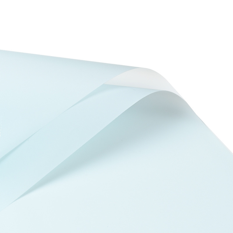 Papel coreano mate translúcido para embalaje de flores y ramos