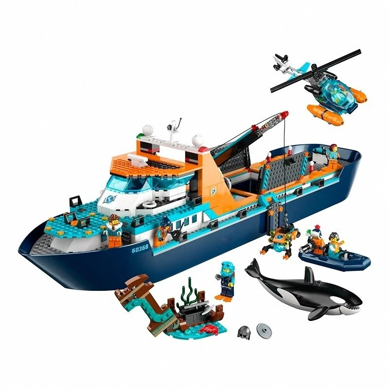 Lego, marine constructor, smart toy, (Cross-border trading)