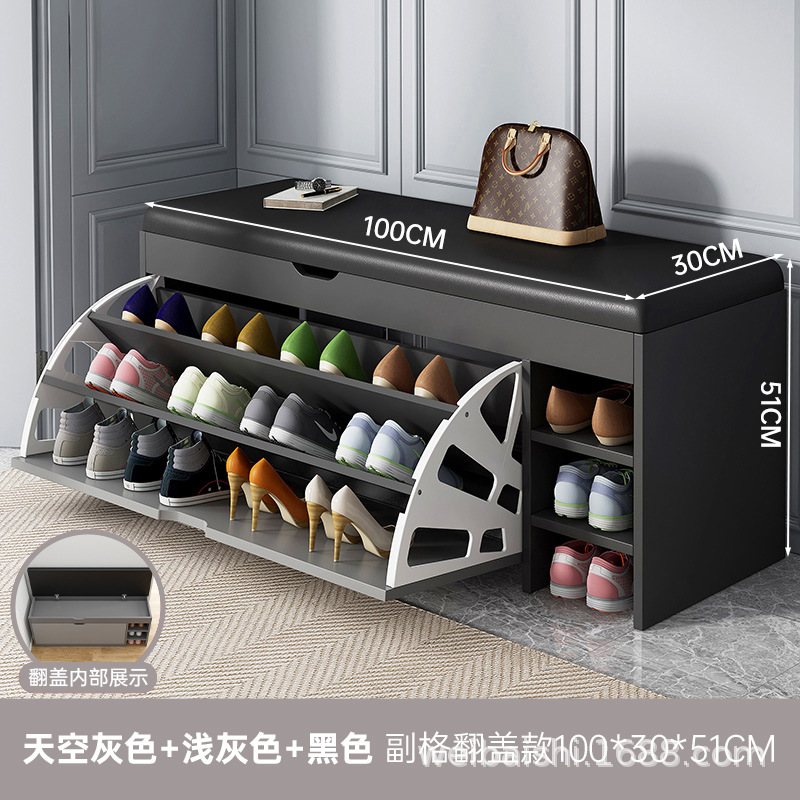 【신제품❤플립 커버 서브 그리드 모델] 스카이 그레이 100cm