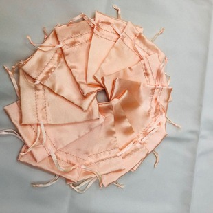 Factory direct supply satin bag satin bag storage gift bag 7*9 aromatherapy bag high mouth flannel bag 100