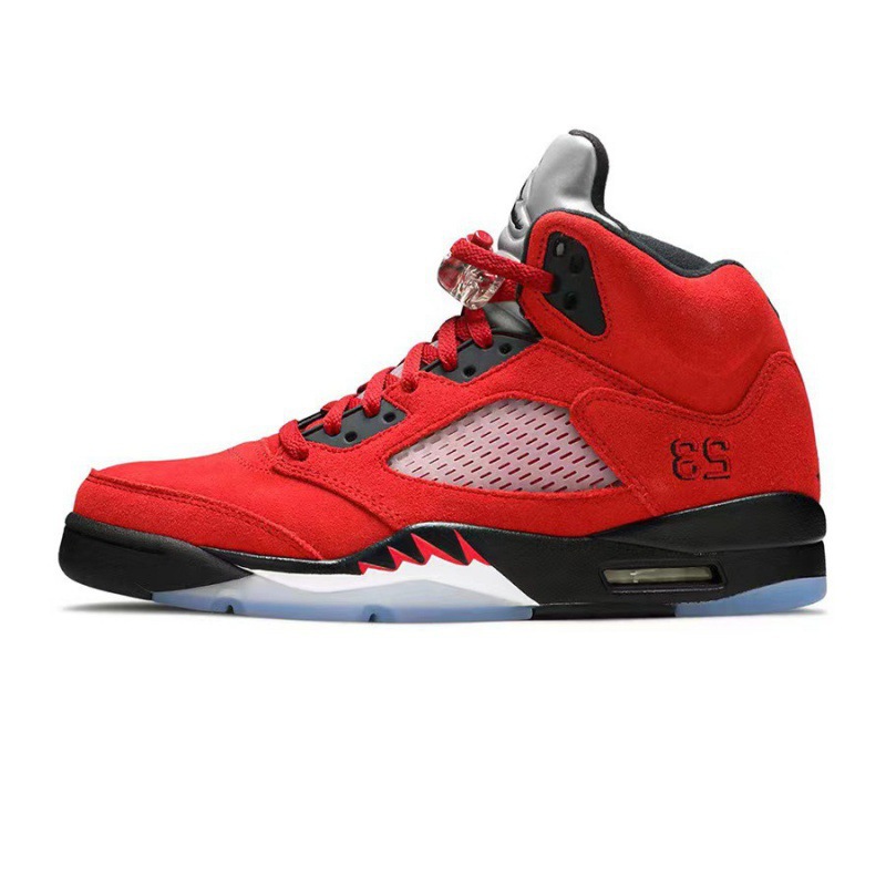 Zapatos Pitian puros AJ5 zapatos de hombre cómodos ociosos amortiguadores antideslizantes zapatos de mujer pareja zapatos de baloncesto retro fábrica directa image 21