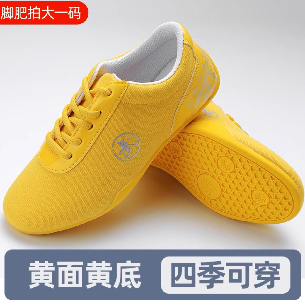 Zapatos Jinji Tai Chi para hombre, zapatos de práctica de kung fu con suela suave, zapatos de artes marciales transpirables para entrenamiento de mujer, zapatos de Tai Chi Taekwondo