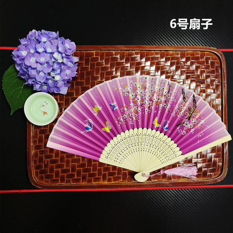 古代扇子扇子中国風漢服男性と女性のチャイナドレスダンスダンス子供学生夏ポータブル扇子|undefined