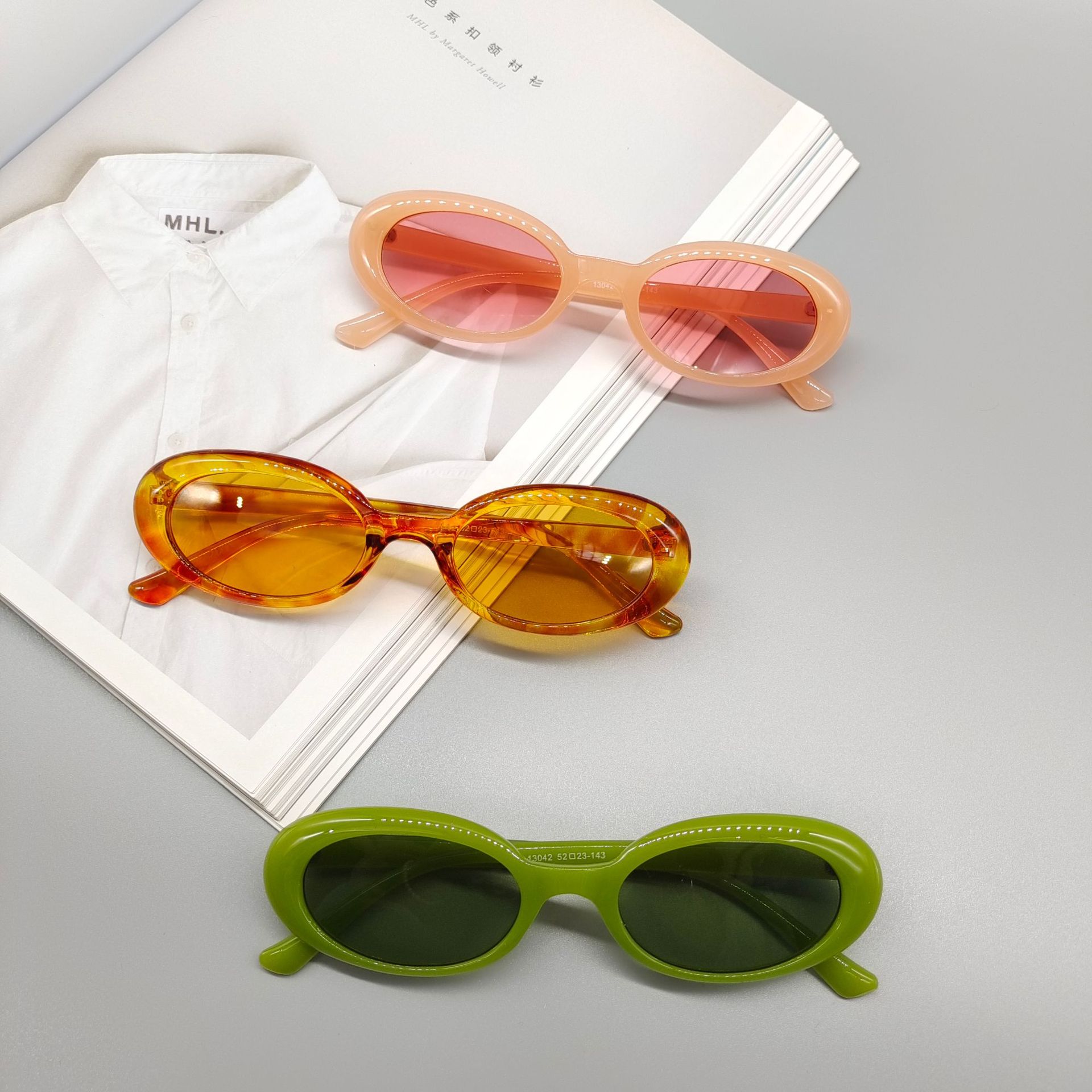 UV400 Protection Lens Material Outdoor, Travel, Party, Fishing Occasion Elegant Glam Hip-Hop UV400 Protection Women's Sunglasses