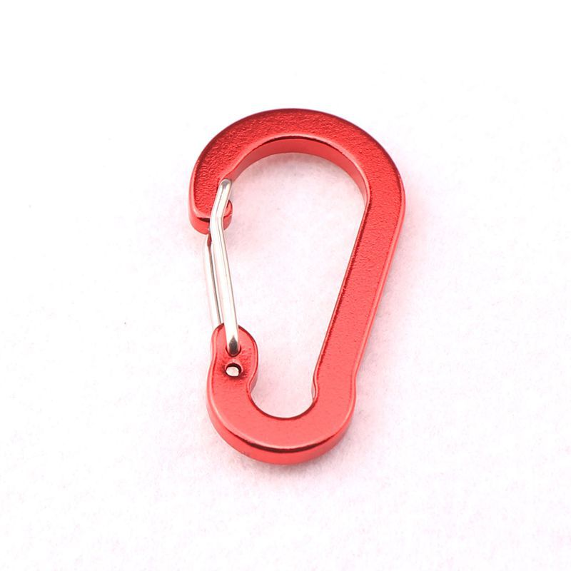 Alta calidad N ° 5 S-tipo aleación de aluminio hebilla de resorte 5 establece embalaje opp