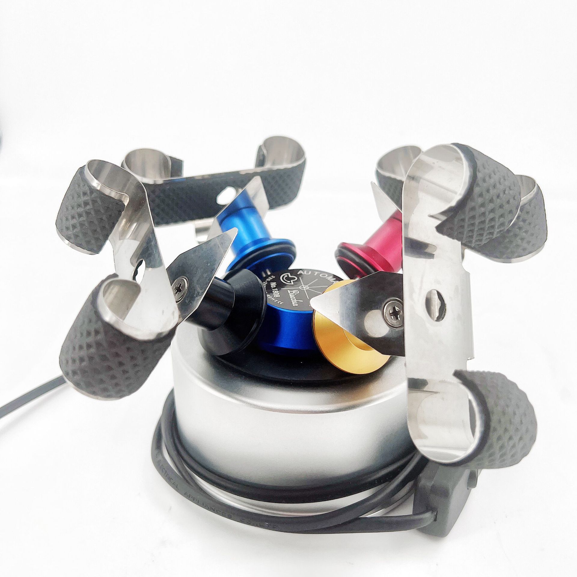 修表工具 四头金属自转仪 摇表器 全自动手表上链检测 机械表上链