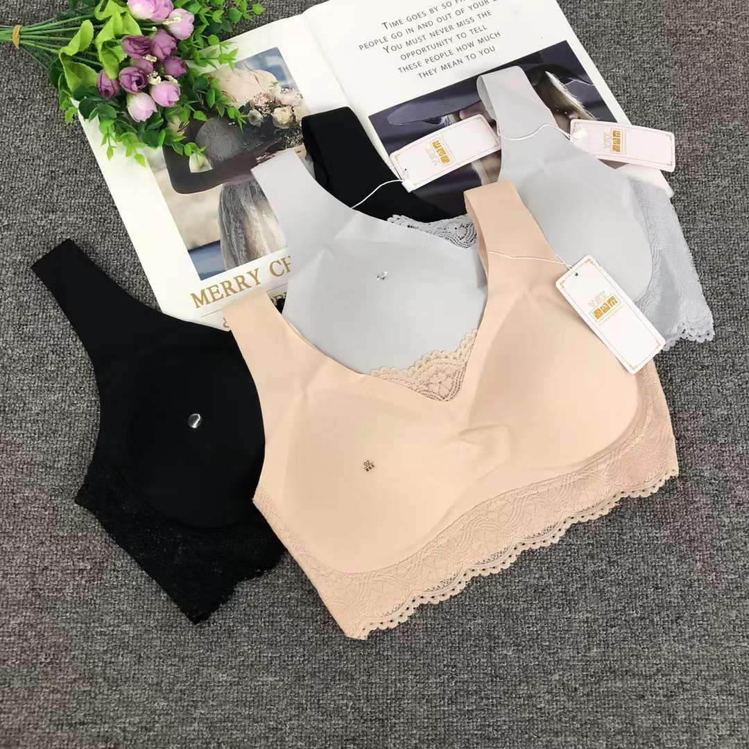 Nuevo Sujetador de encaje cintura ajustable que adelgaza la ropa interior de pecho pequeño empuja hacia arriba la ropa interior cómoda empuja hacia arriba el sujetador sin costuras