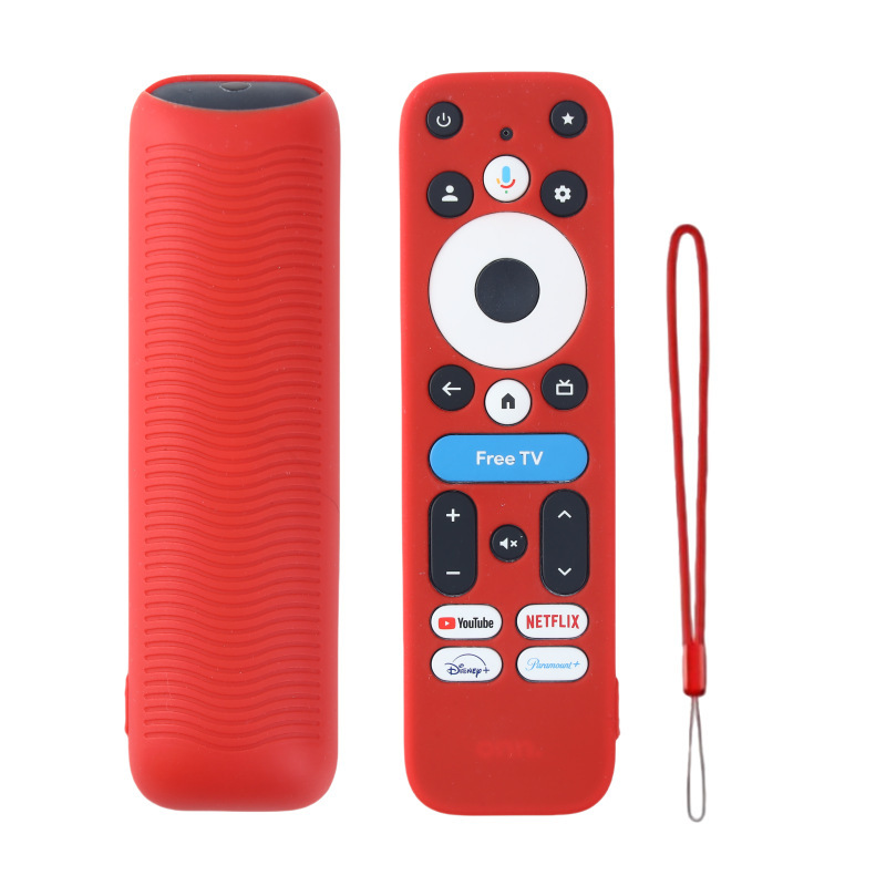 适用2025沃尔玛 onn Google TV box 4K pro 遥控器保护套硅胶镂空|undefined