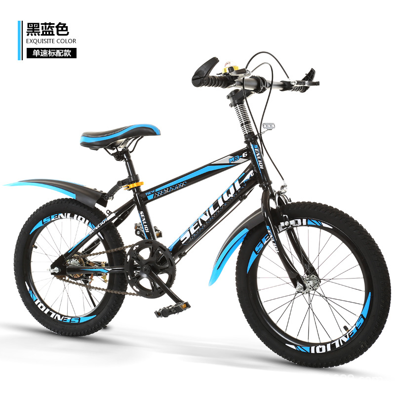 Black and blue single speed standard