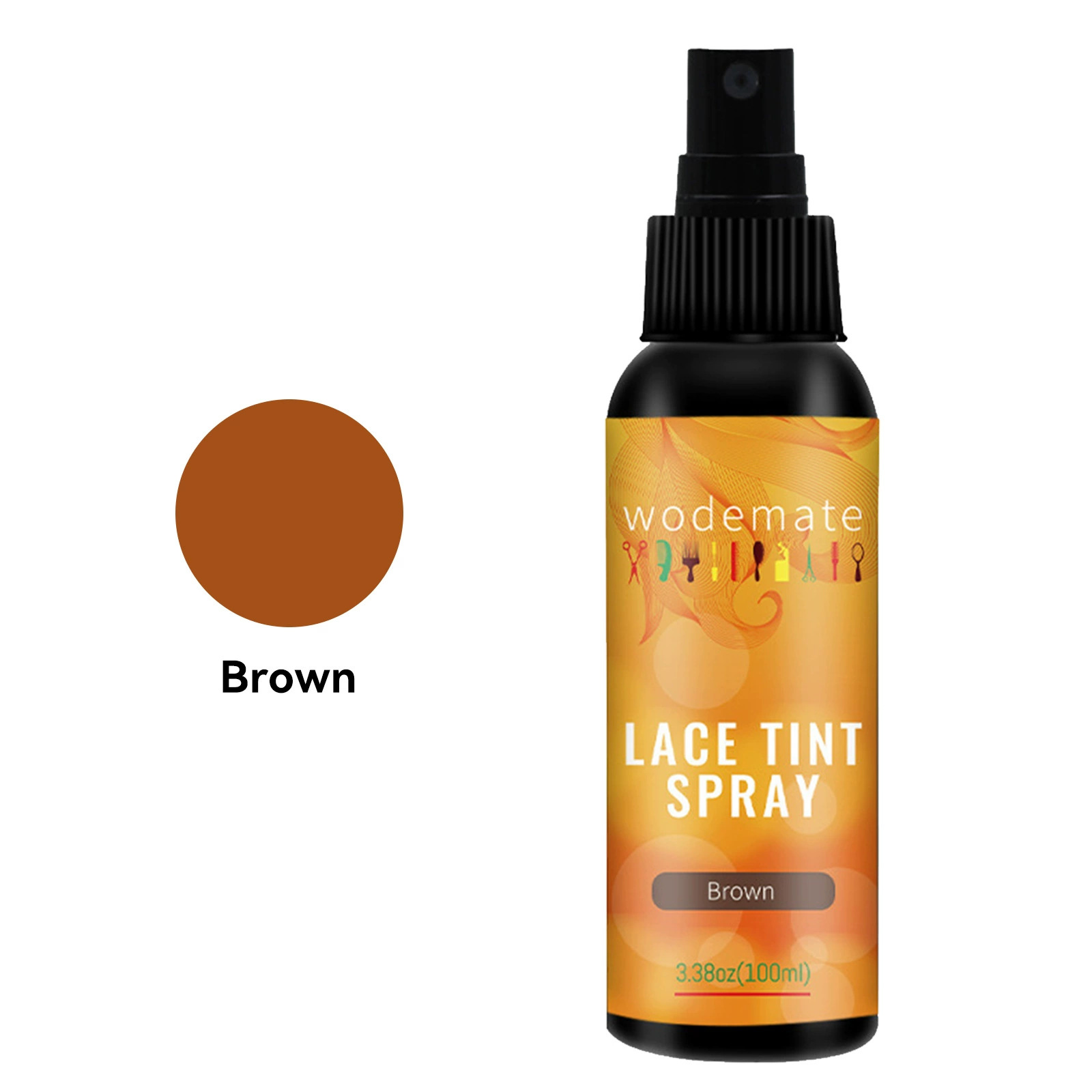 100ml lace tint spray (brown )