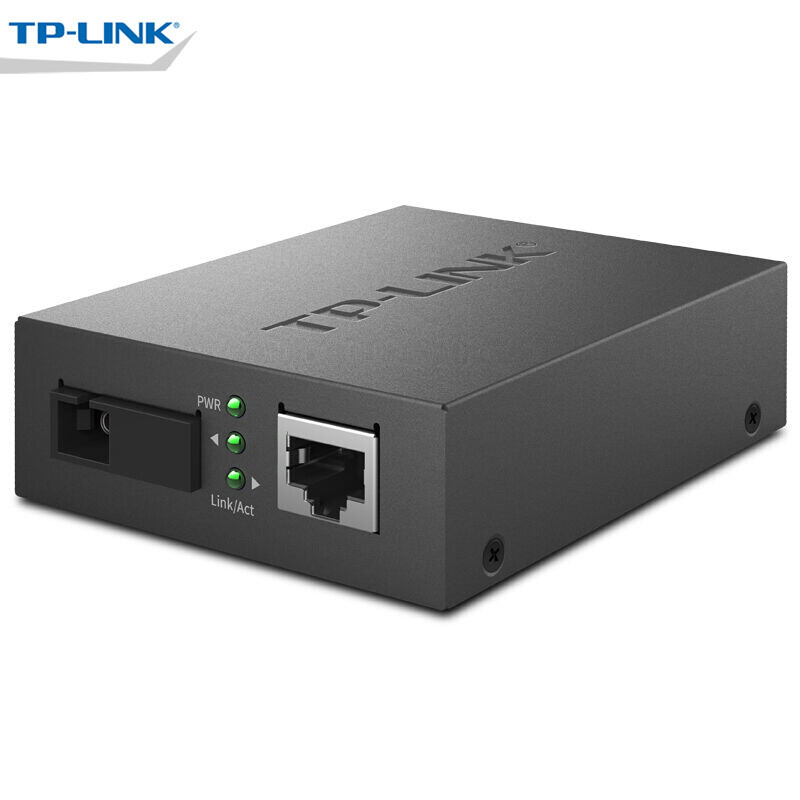 TP-LINK TL-FC111A-60 百兆单模单纤光纤收发器SC-RJ45光电转换器