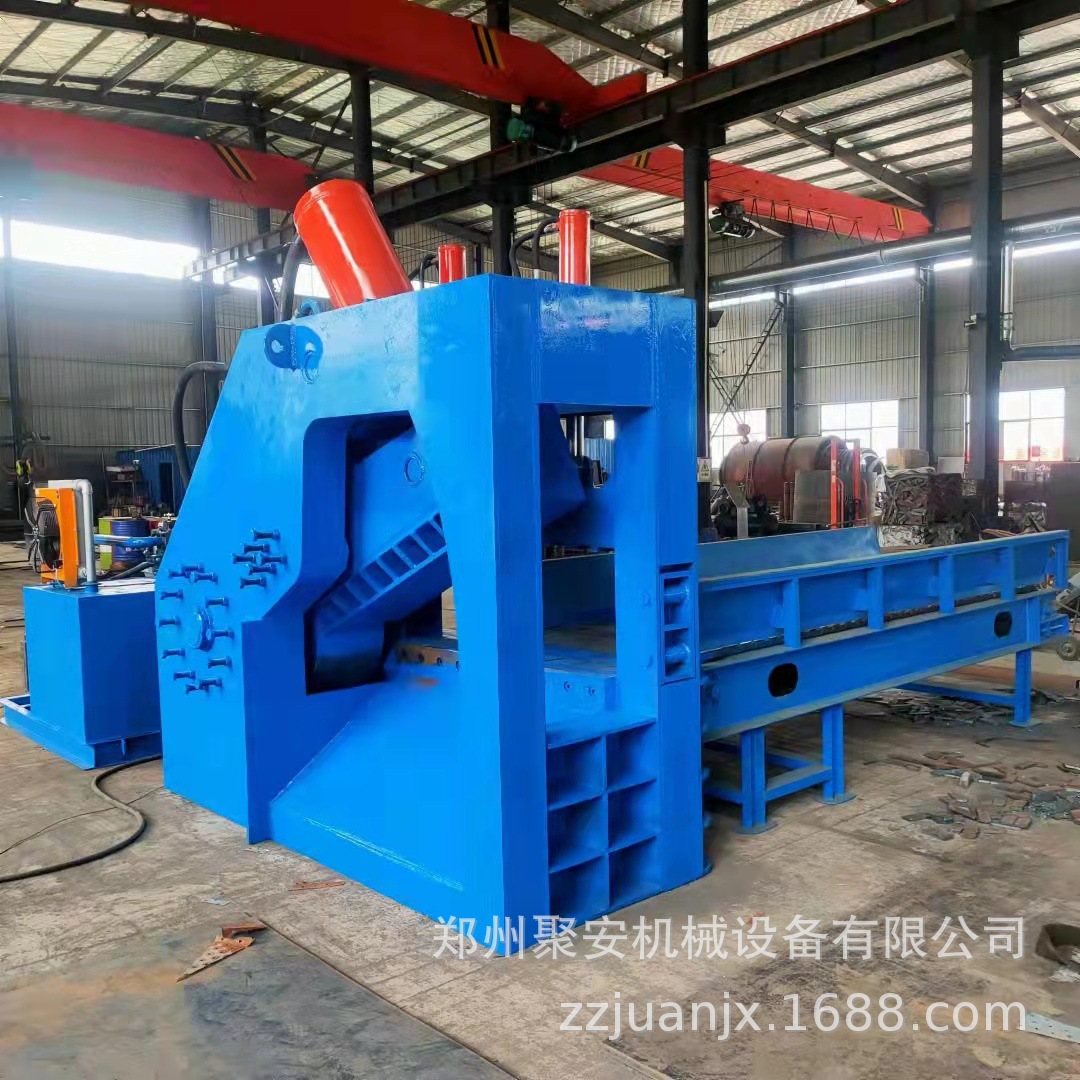 供应垃圾回收站液压鳄鱼剪 1.6米刀口液压钢板铁皮剪切机