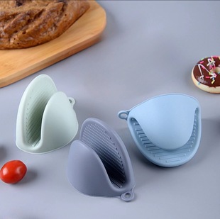 Silicone Hand Clip Heat Insulation Anti-Scalding Baking Oven Microwave Oven Heat Insulation Clip Silicone Hand Clip Kitchen Tool Anti-Scalding Finger Sleeve