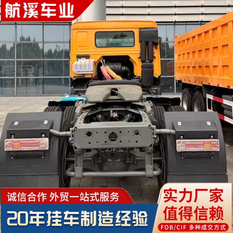 Howo Cross-Border Supply Nigeria Howo Nx6X4 Tractor Truck 371/380 Horsepower 10-Wheel Dump Truck