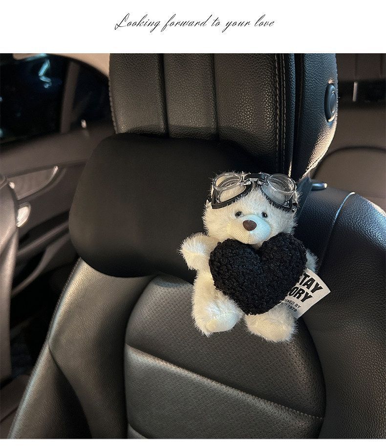New car headrest neck pillow, cute car lumbar support, in-car backrest cushion, waist support pillow, car cushion for girls