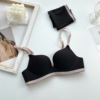 Supporting underwear for breastfeeding, soft wireless bra