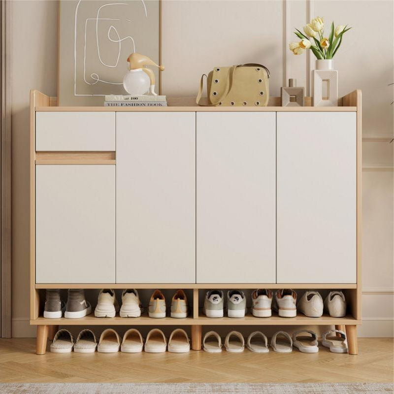 Doorway Shoe Cabinet Home Heiling Entrance Door Entrance Storage Cabinet Advanced Large Capacity Shoe Rack Wall Multi-Layer Storage Cabinet