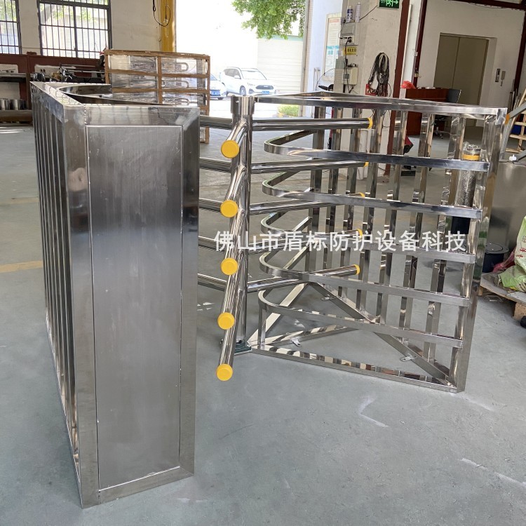 湖南长沙车站旋转闸厂家景区入场单向防止逆旋转通道不锈钢栅栏门