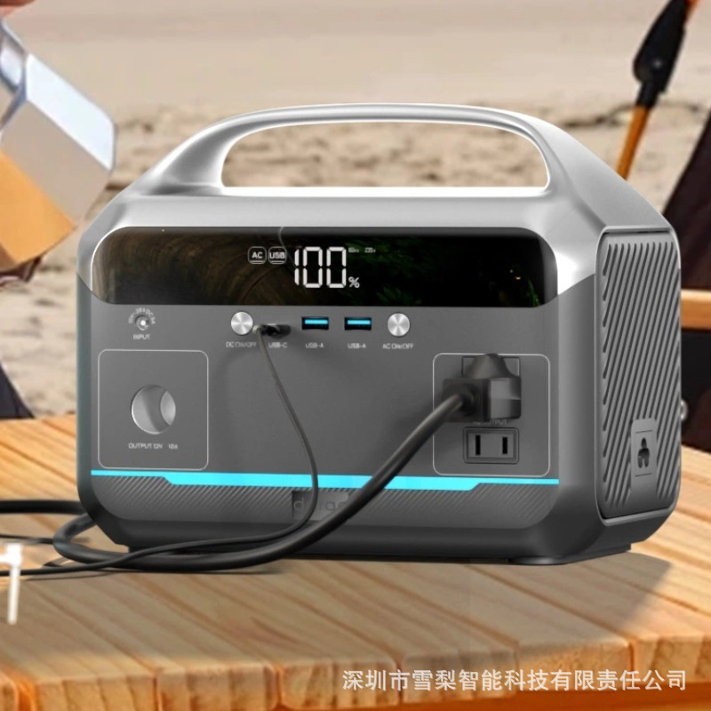 288Wh fuente de alimentación de almacenamiento de energía portátil estación de energía portátil 350W generador solar RV camping hogar al aire libre