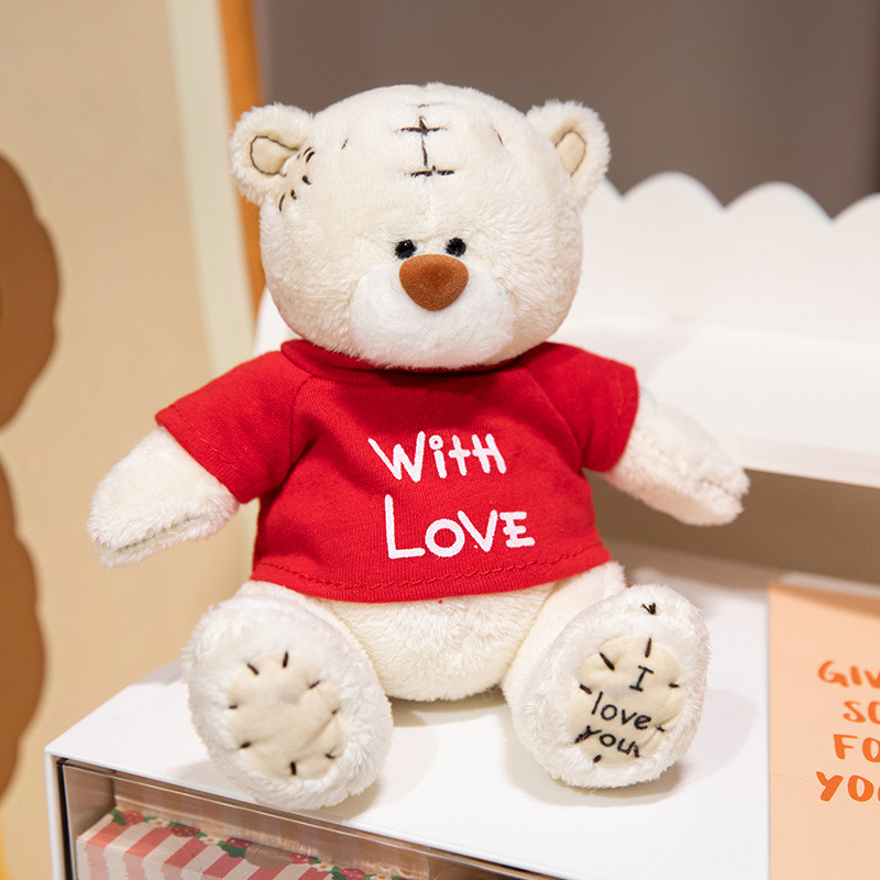 Oso de pudín transfronterizo, papas fritas, muñeco de oso de peluche, doctorado de graduación, muñeco de trapo, muñeco de peluche, muñeco de peluche para niños al por mayor