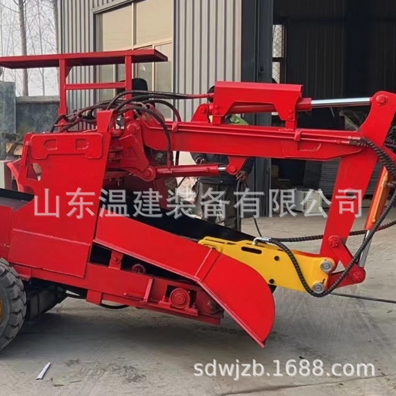 供应窄巷小型扒碴机 地下隧道60型轮式扒渣机 矿用挖掘装载机