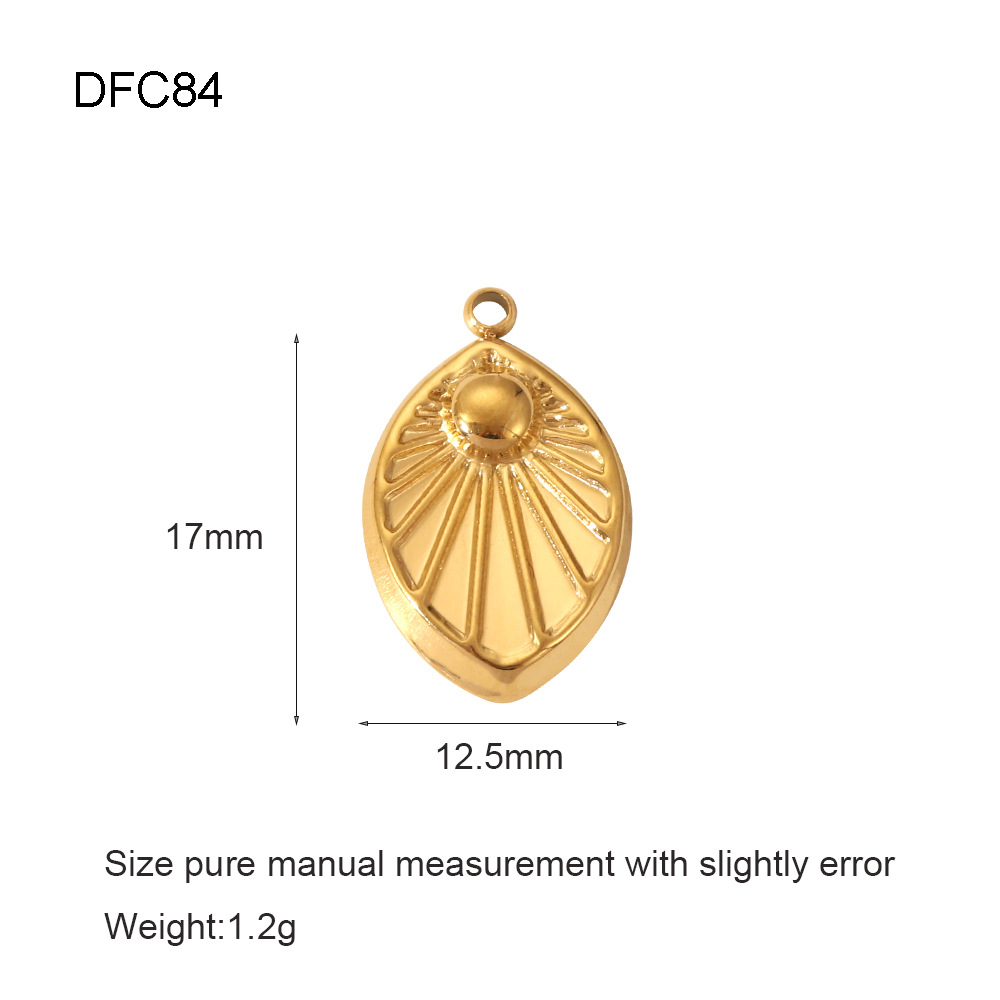 3g Weight 0.03µm-0.05µm Gold Plating Thickness PVD Coated Gold Plating Process Pendant Jewelry Making Type 15*12mm, 20mm, 24*14mm Jewelry Making Size 18K Real Gold Plated Plating Material 1 Piece Quantity 304 Stainless Steel Material Geometric, Palm, Eye Pattern Casual, Simple Style, Streetwear Style Plating, Inlay Craft 1 Piece 15*12mm 20mm 24*14mm 304 Stainless Steel Geometric Pendant 17