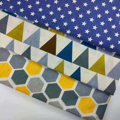 Manufacturers supply Cotton calico Diamond printing tablecloth Pillow fabric Handicraft cloth Spot sales