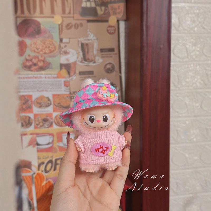 Labubu4.0娃衣10cm迷你公仔玩偶服饰四代心底密码拉布布衣服套装|undefined