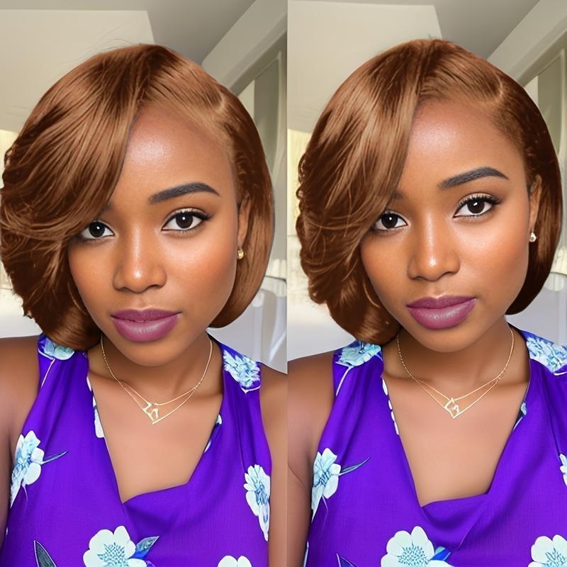 H6489 Dropshipping Aliexpress Amazon Cross-Border New Other Wigs Bob Wig Human Hair 8inch