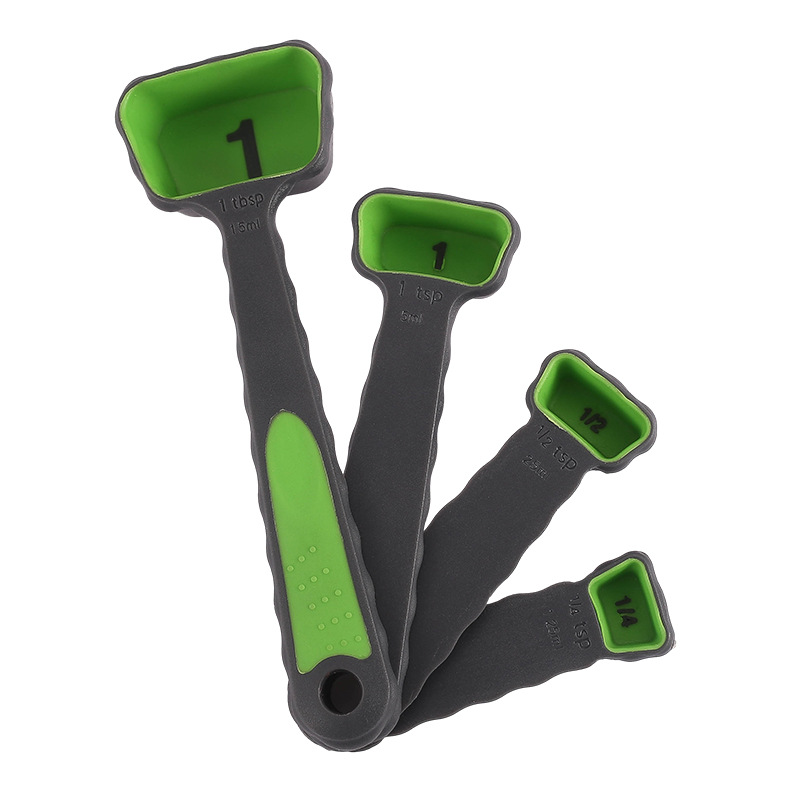 녹색 측정 숟가락