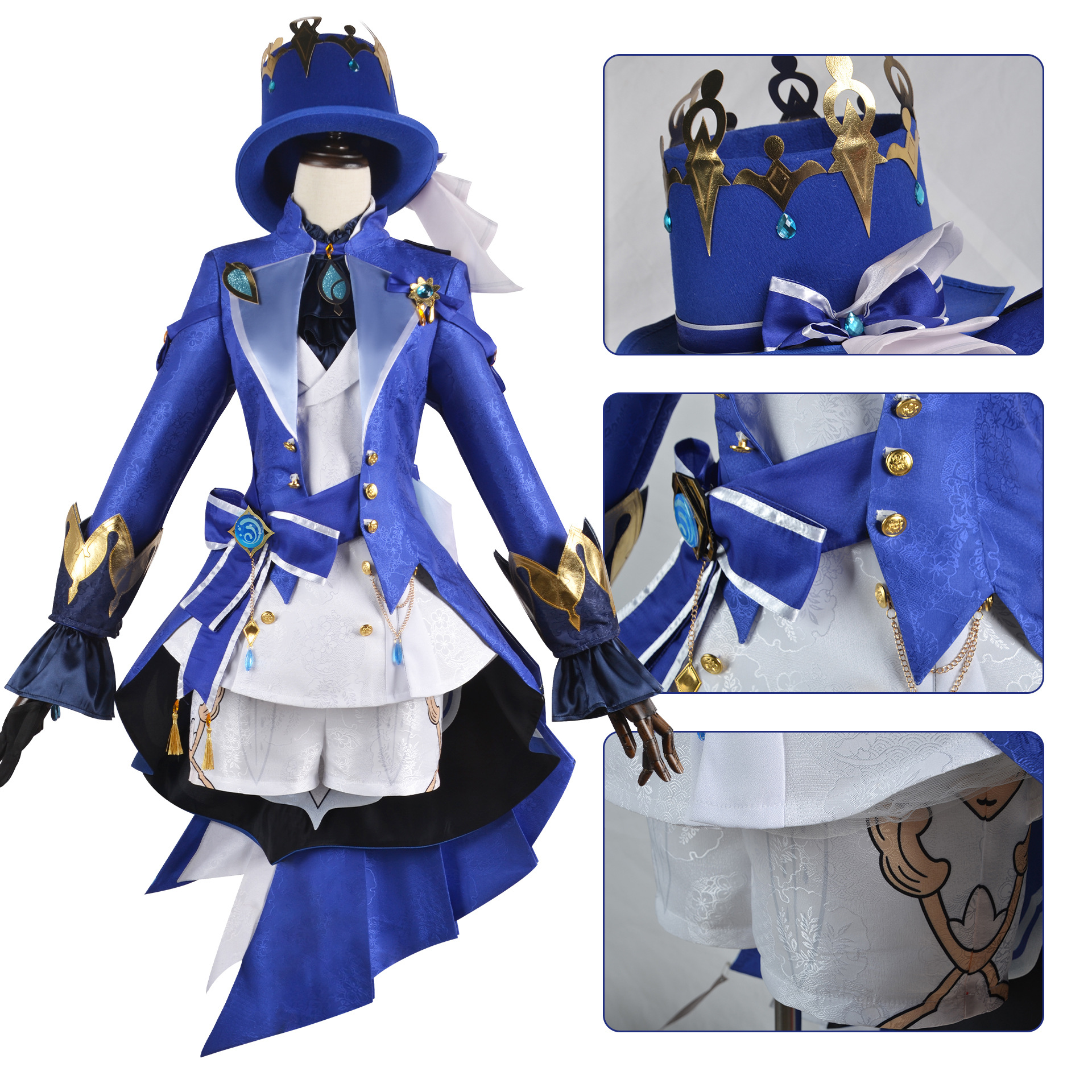 Wetrose] 原神 フリーナ フォーカルス コスプレ 衣装 在庫あり