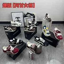 加绒保暖棉鞋女2025冬季新款厚底增高运动休闲鞋轻便阿甘鞋杂款