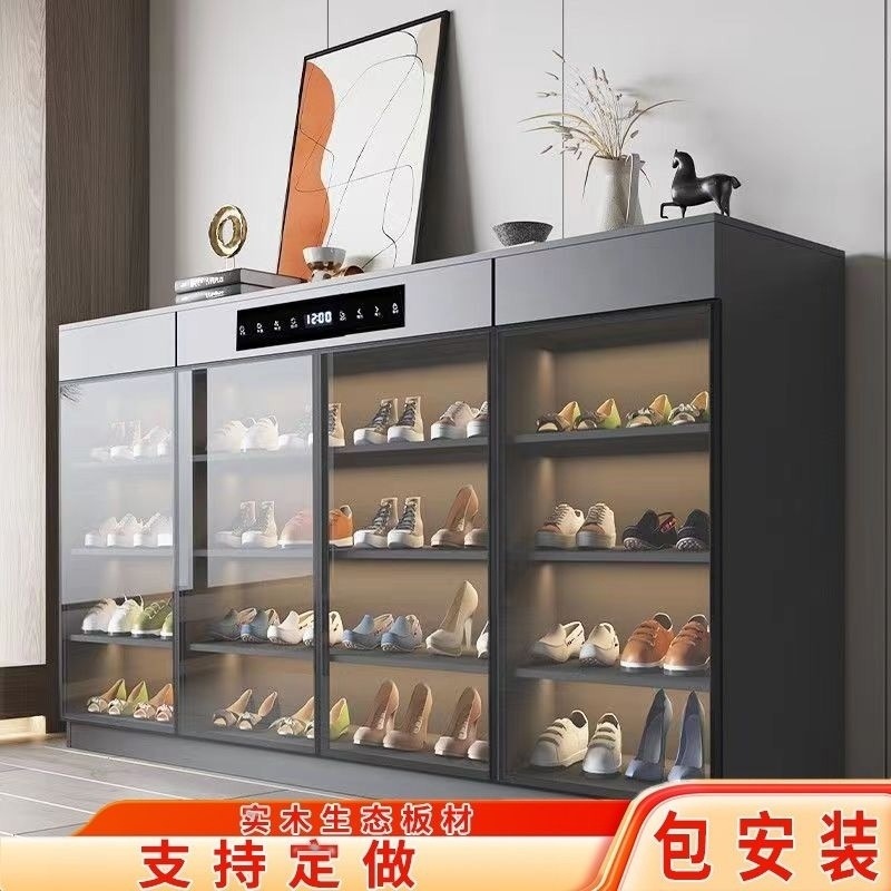 智能除臭鞋柜足疗店家用门口消毒鞋柜美容院杀菌鞋架大容量玄关柜