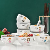 Cartoon set home use, tableware, family style, Birthday gift