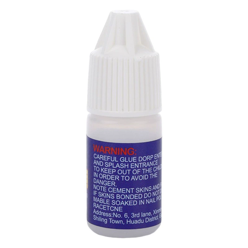 Быстросохнущий клей для ногтей для приклеивания страз, прочный клей для ногтей в маленькой тубе для накладных ногтей, специальный клей для нейл-арта для трансграничной торговли, 3 г