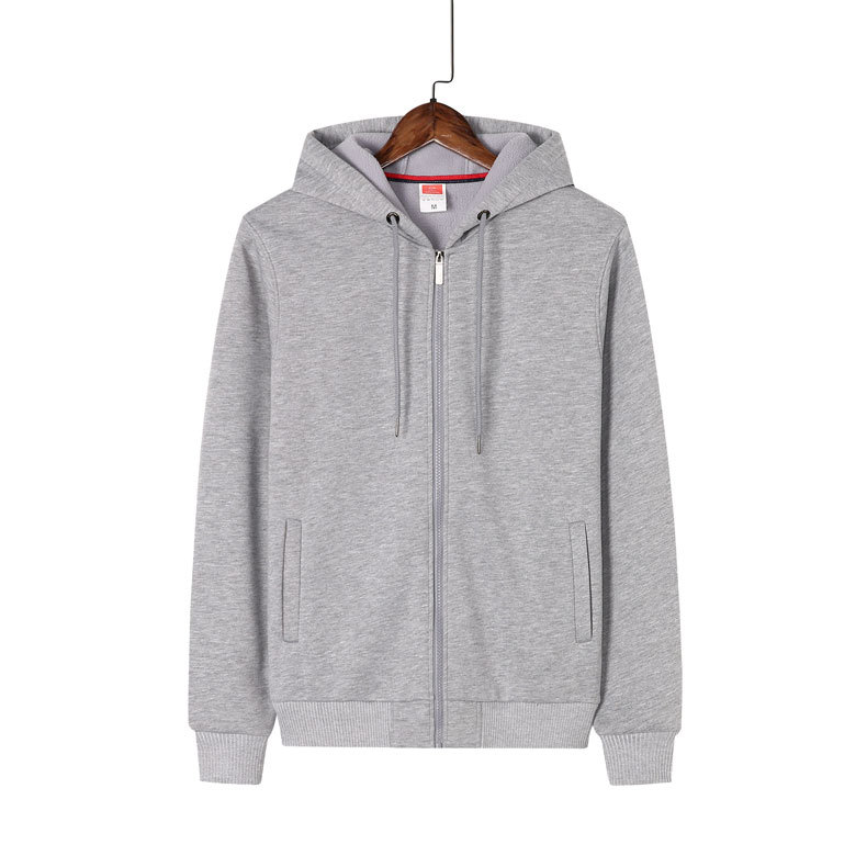 Sudadera con capucha y cremallera de lana de cordero, con logotipo bordado personalizado, uniforme para actividades de trabajo en equipo, uniforme para clases, camisa para actividades, hecha a medida.