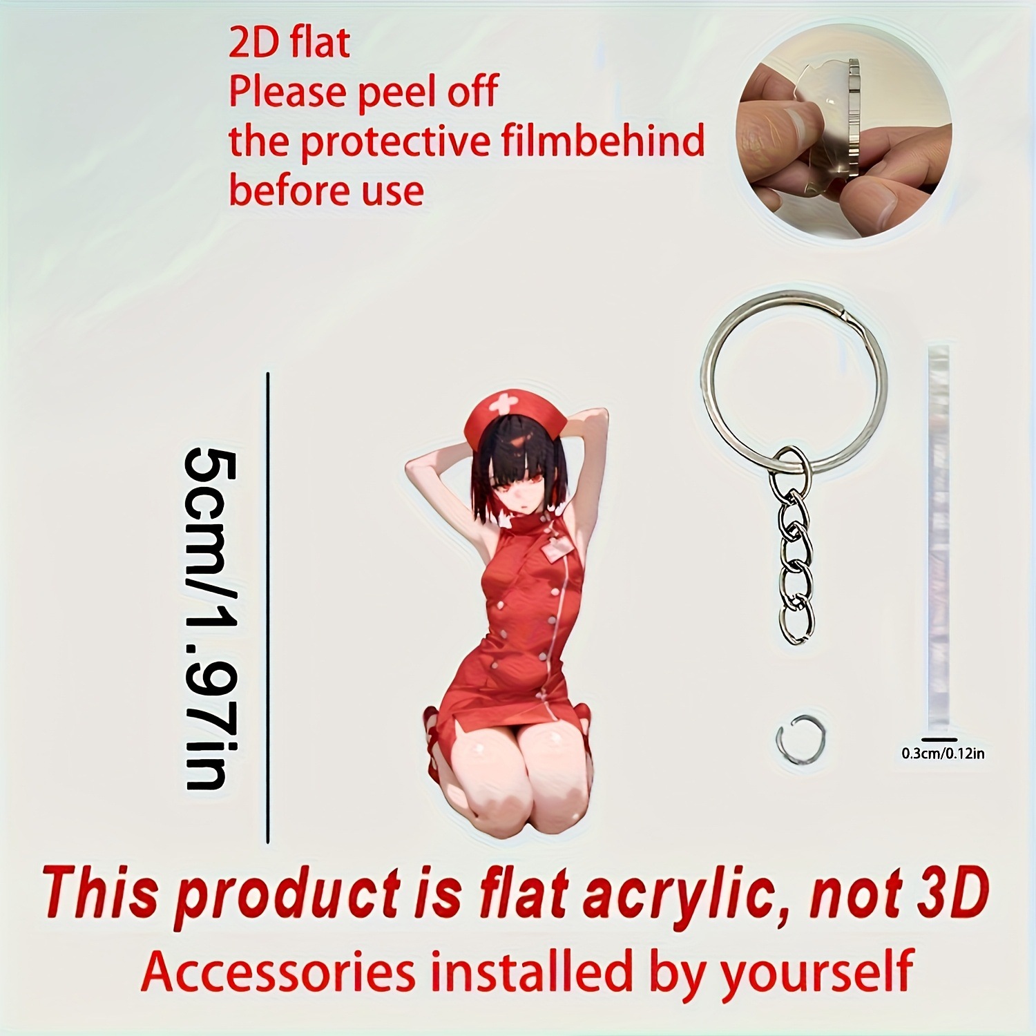 acrylic keychain