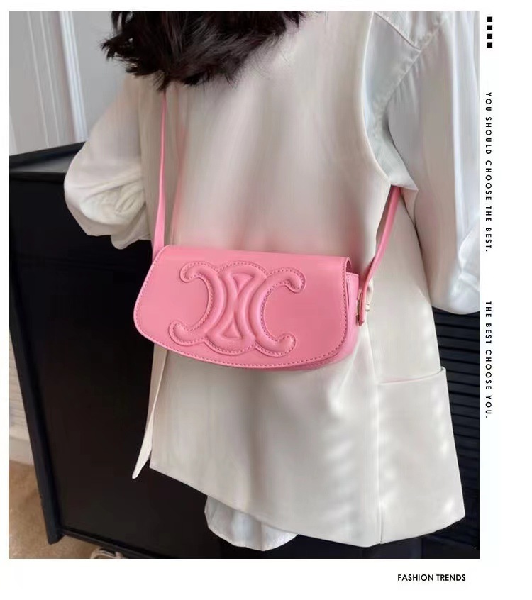 Bolso baguette francés para ir al trabajo, bolso de axila de nicho de alta gama para mujer, nuevo bolso de hombro tipo bandolera de estilo otoño e invierno 2024