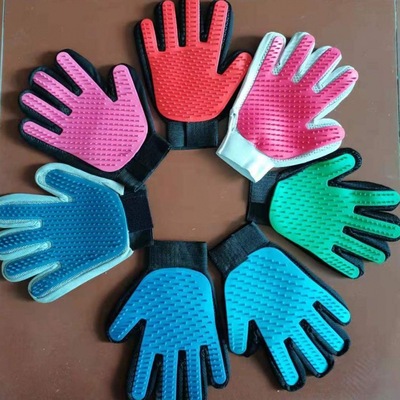 Pets take a shower Artifact Dogs glove Kitty Dogs Bichon Pets Supplies massage His cat glove